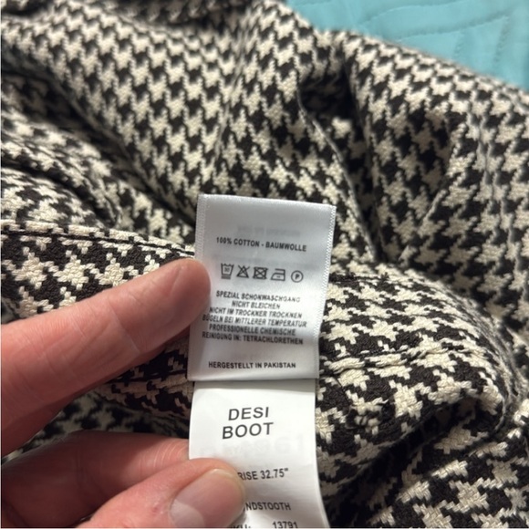 DL1961 Premium Desi Bootcut Houndstooth Size: 29 Inseam: 31.5” - Picture 10 of 11